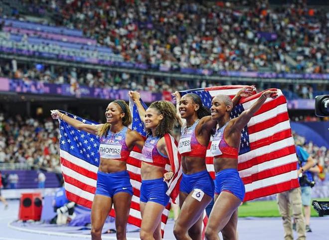 威廉希尔美国连夺5金含金量高奖牌榜跌至第2！足球篮球夺冠田径3金(图5)