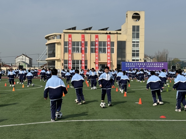 南通市青少年足球工作总结表彰大会暨“一校一品”足球项目现场推进会在我县举办(图2)