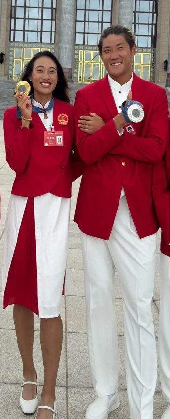 凌晨航班偶遇全红婵！刚参加完表彰大会继续努力训练为国争光(图5)