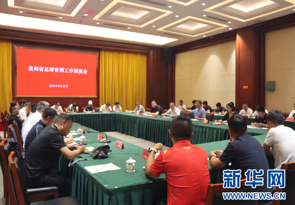 贵州省体育局召开足球青训工作调度会(图1)