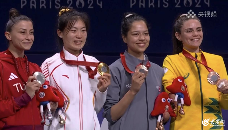 山东首金！历史突破！青岛运动员李羽洁获得巴黎残奥会跆拳道冠军(图3)