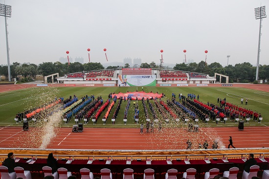 2019年全国“体校杯”足球比赛总决赛在广东清远开幕(图1)