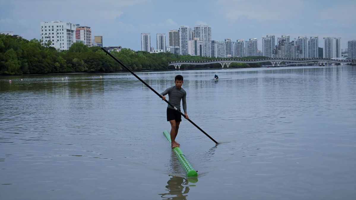海南省健儿国庆不打烊全力以赴备战迎运动会(图2)