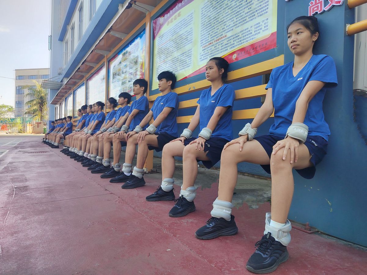 海南省健儿国庆不打烊全力以赴备战迎运动会(图3)