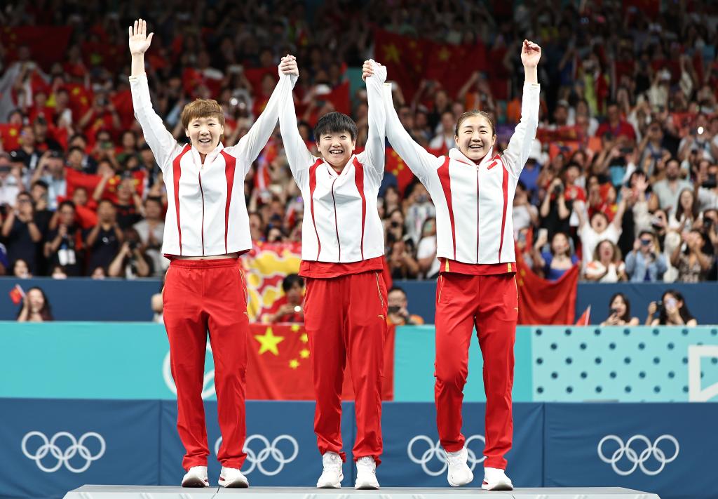 巴黎奥运会全天综合：包揽、突破……中国体育迎来“300”里程碑(图2)