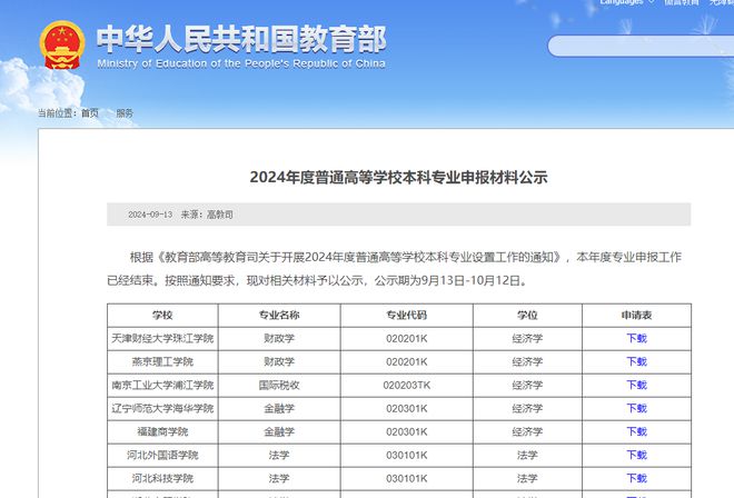 教育部公示拟新增本科威廉希尔专业！今年这5个专业申报高校最多