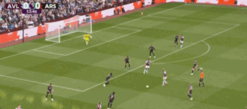 阿森纳2-0维拉！英超开局2连胜萨卡助攻双响特罗萨德替补破门(图7)