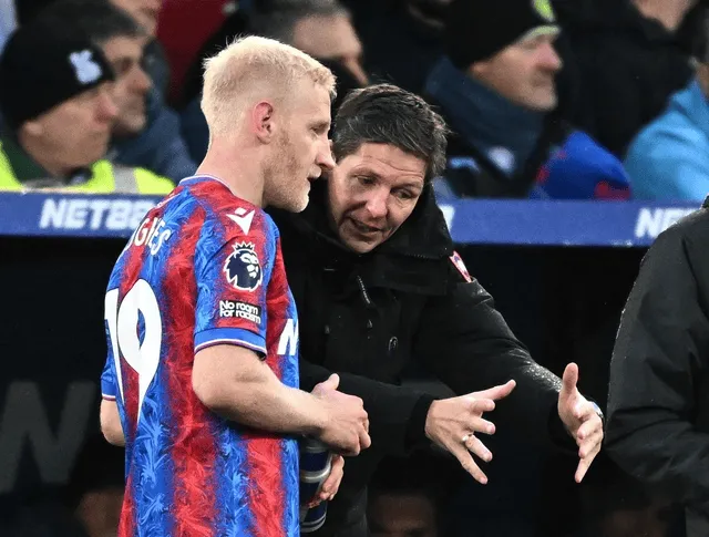 流言板]水晶宫主帅：领先后我们踢得很被动龟缩在半场很难不丢球(图1)