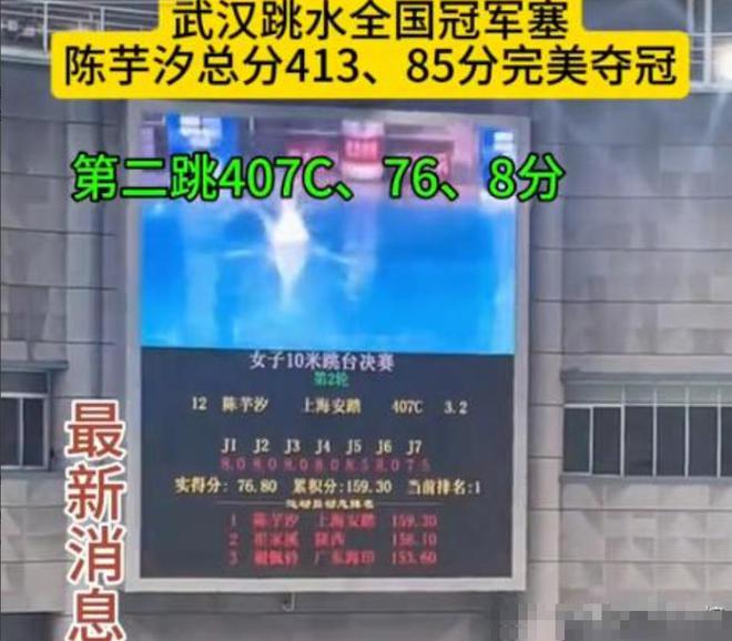 全红婵现身观众席情绪失落陈芋汐夺冠崩溃周继红的话应验了(图7)