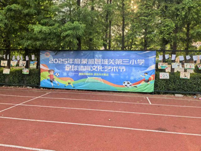WilliamHill蒙城县城关第三小学：绿茵逐梦燃激情五育并举绽芳华(图1)