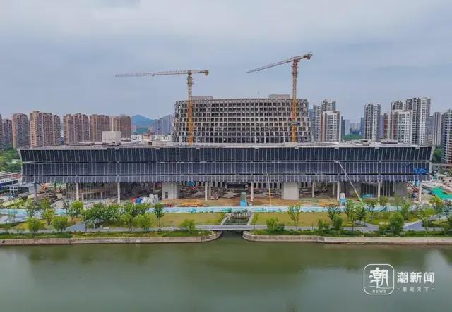 竣工在即！中国京杭大运河博物院（暂名）形似“航母”(图1)
