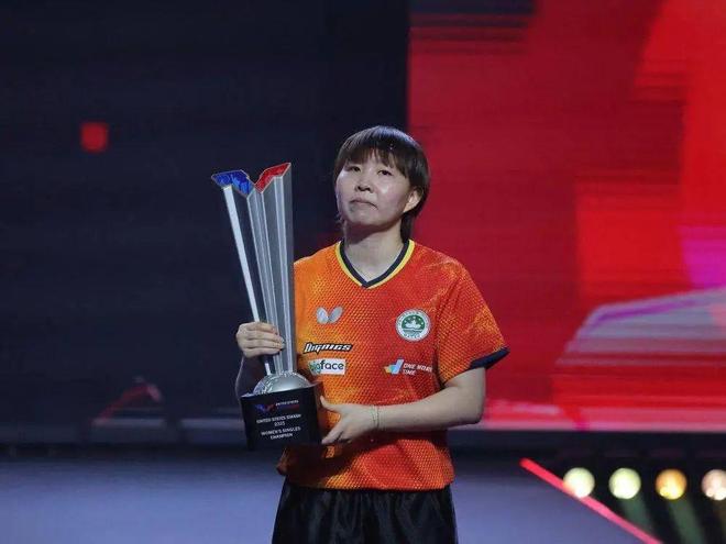 王者归来！朱雨玲美国大满贯夺冠：打乒乓球太累了英语学习都荒废了(图1)