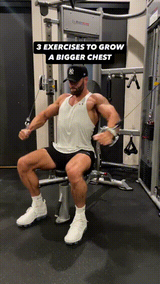 3个胸部训练动作打造饱满大胸肌！(图2)