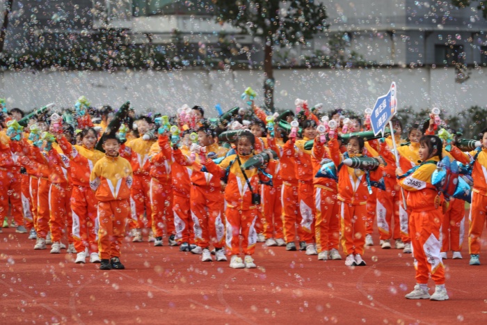 安庆市舒巷小学第六届体育科技节开幕式运动与科技燃动校园(图5)