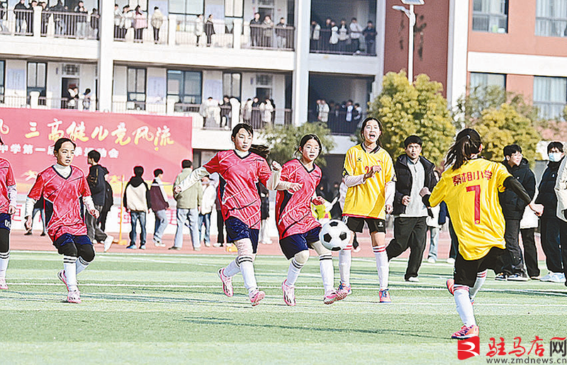 奔跑吧·少年——上蔡县校园足球联赛燃爆绿茵场(图2)