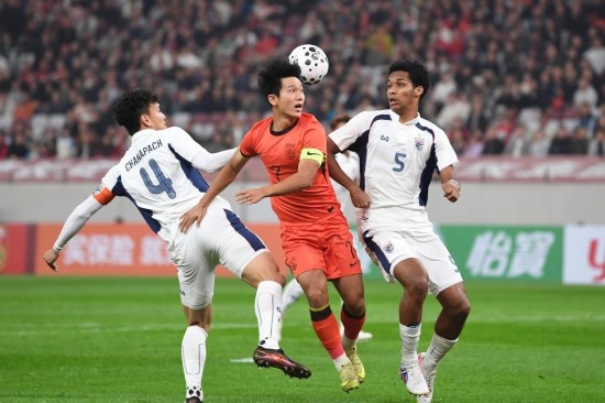 威廉希尔WilliamHill西安国际青年足球锦标赛：U23国足2：2战平泰国U23队(图2)