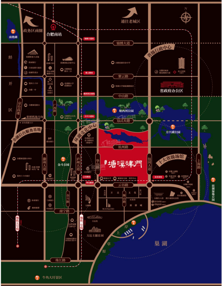合肥滨湖区房价排行榜-滨湖区优质楼盘-新房价格(图4)